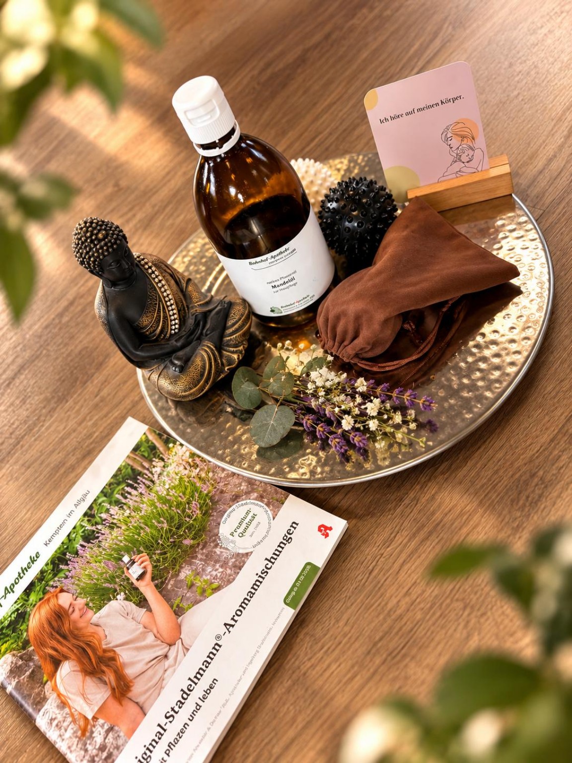 Ölkunde bei der Babymassage